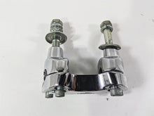 Load image into Gallery viewer, 2003 Harley FLSTC Softail Heritage 100th Handlebar Holder Riser Set 56567-86B | Mototech271
