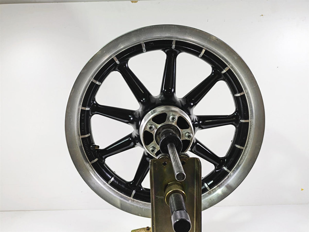 2008 Harley Touring FLHTCU E-Glide 105TH Front Wheel Rim 9 Spoke 16x3 41085-08 {{ shop.shopifyCountryName }} - Mototech271