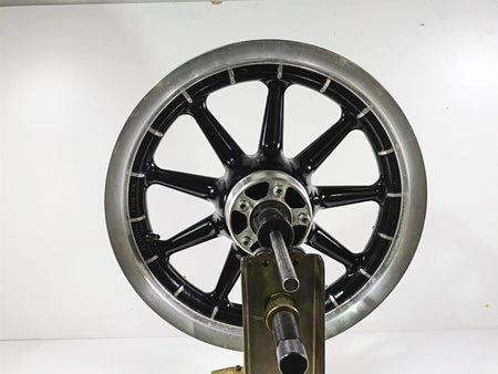 2008 Harley Touring FLHTCU E-Glide 105TH Front Wheel Rim 9 Spoke 16x3 41085-08 {{ shop.shopifyCountryName }} - Mototech271