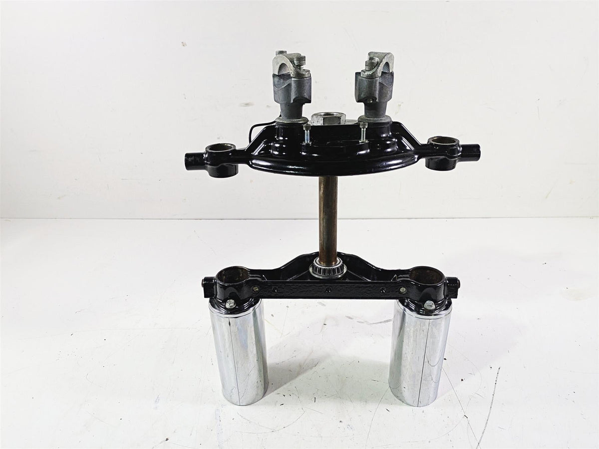 2007 Harley Touring FLHTCU SE CVO E-Glide Upper Lower Triple Tree Set 45446-87A {{ shop.shopifyCountryName }} - Mototech271