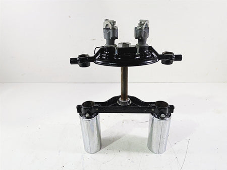2007 Harley Touring FLHTCU SE CVO E-Glide Upper Lower Triple Tree Set 45446-87A {{ shop.shopifyCountryName }} - Mototech271