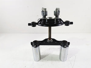 2007 Harley Touring FLHTCU SE CVO E-Glide Upper Lower Triple Tree Set 45446-87A | Mototech271