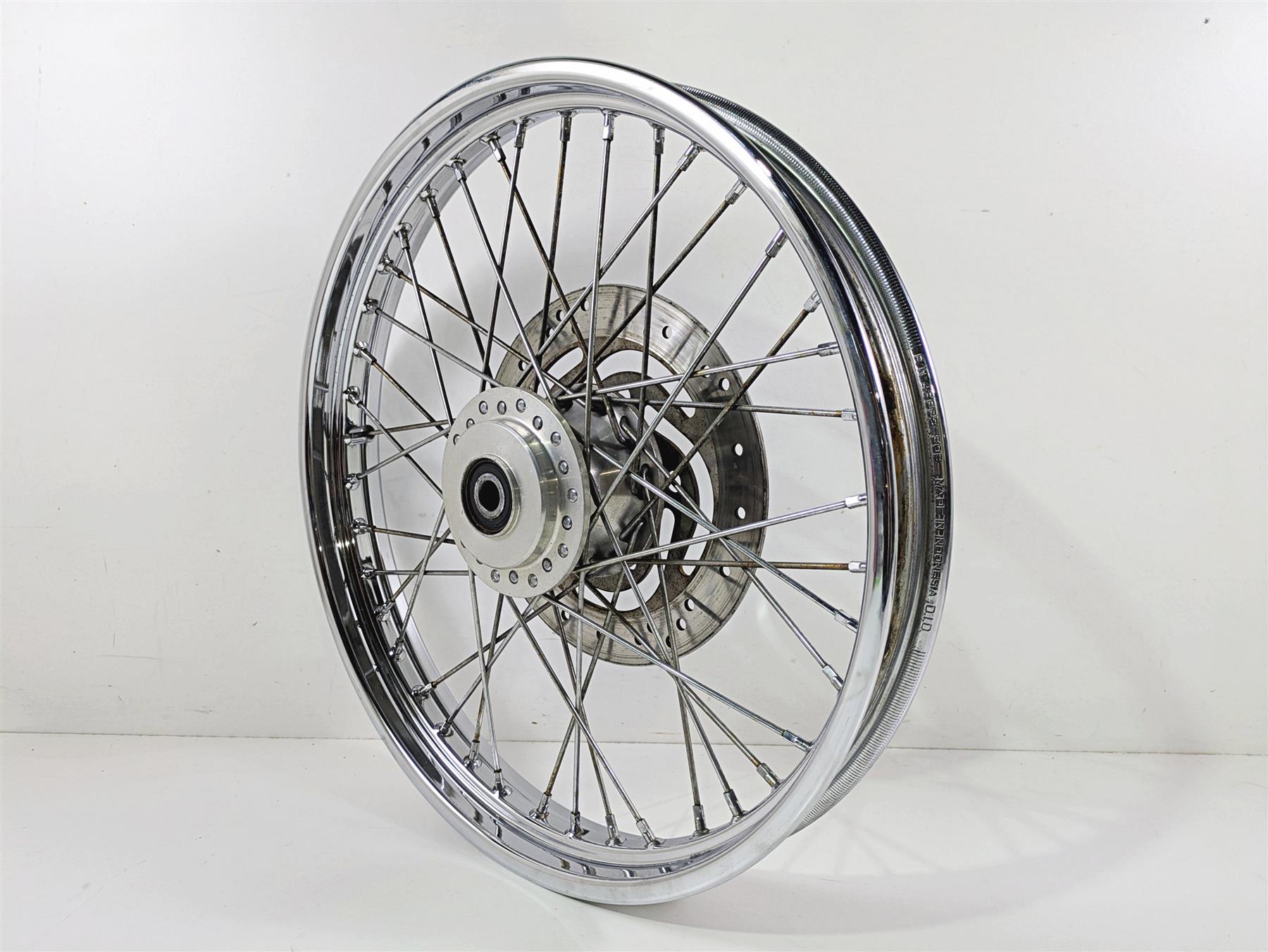 2007 Harley Sportster XL1200 C Straight 21x2.15 Front Wheel Spoke Rim 43557-05A {{ shop.shopifyCountryName }} - Mototech271