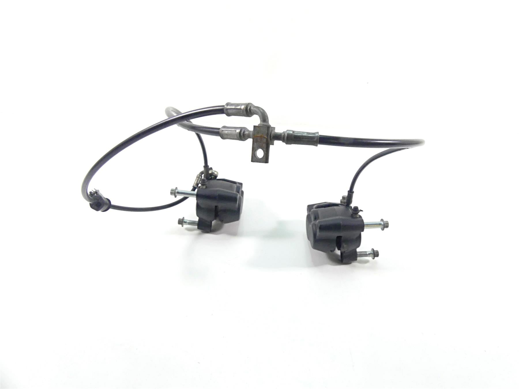 2014 Harley FXDL Dyna Low Rider Front Brake Caliper & Line Set 41300001 41300002 {{ shop.shopifyCountryName }} - Mototech271