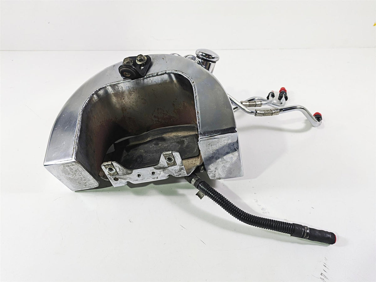 2003 Harley FLSTC Softail Heritage 100th Oil Tank Reservoir & Lines 62498-01A {{ shop.shopifyCountryName }} - Mototech271