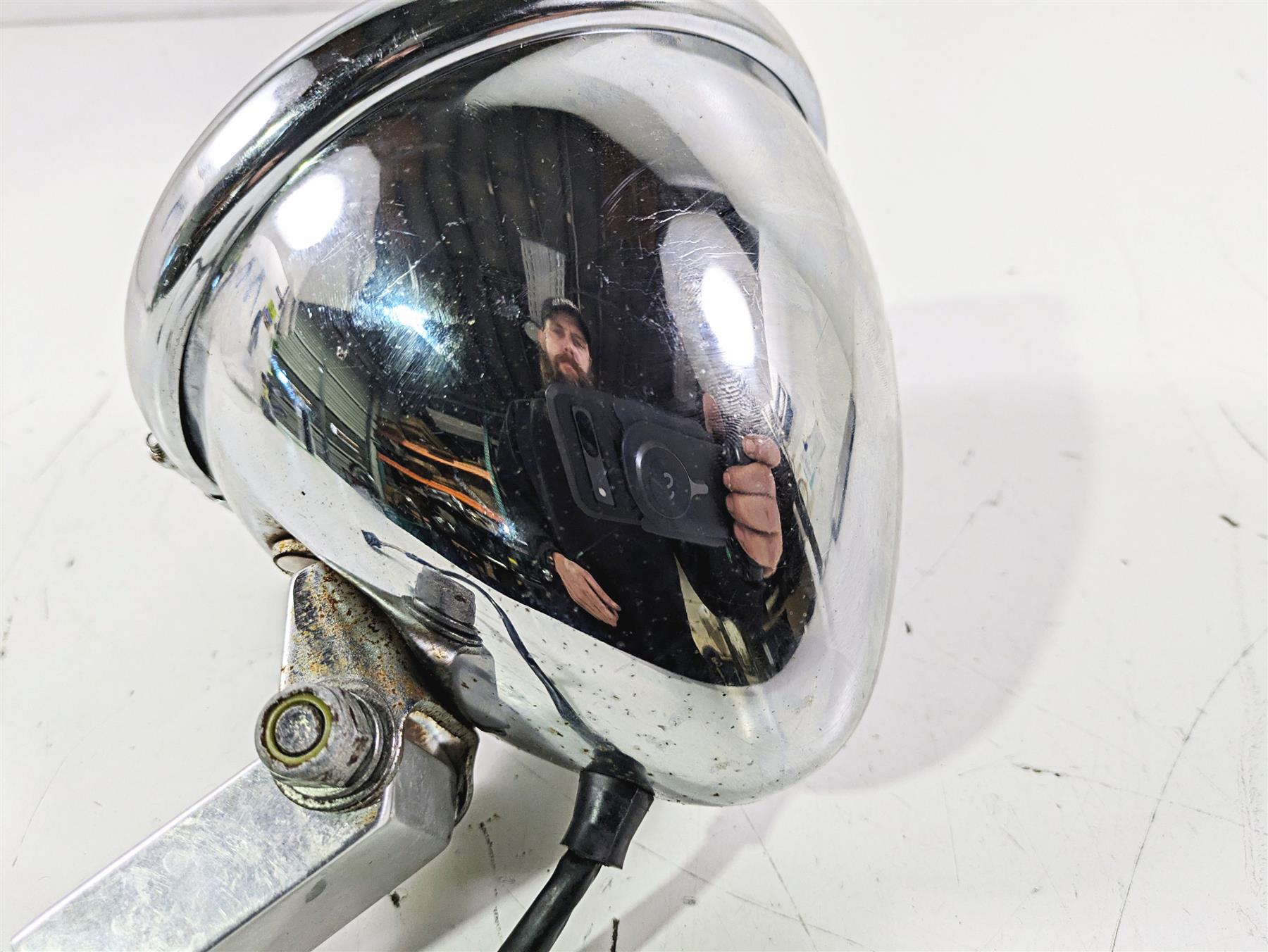 2007 Harley FXDWG Dyna Wide Glide Led Headlight Head Light 5-3/4" 69691-06B {{ shop.shopifyCountryName }} - Mototech271