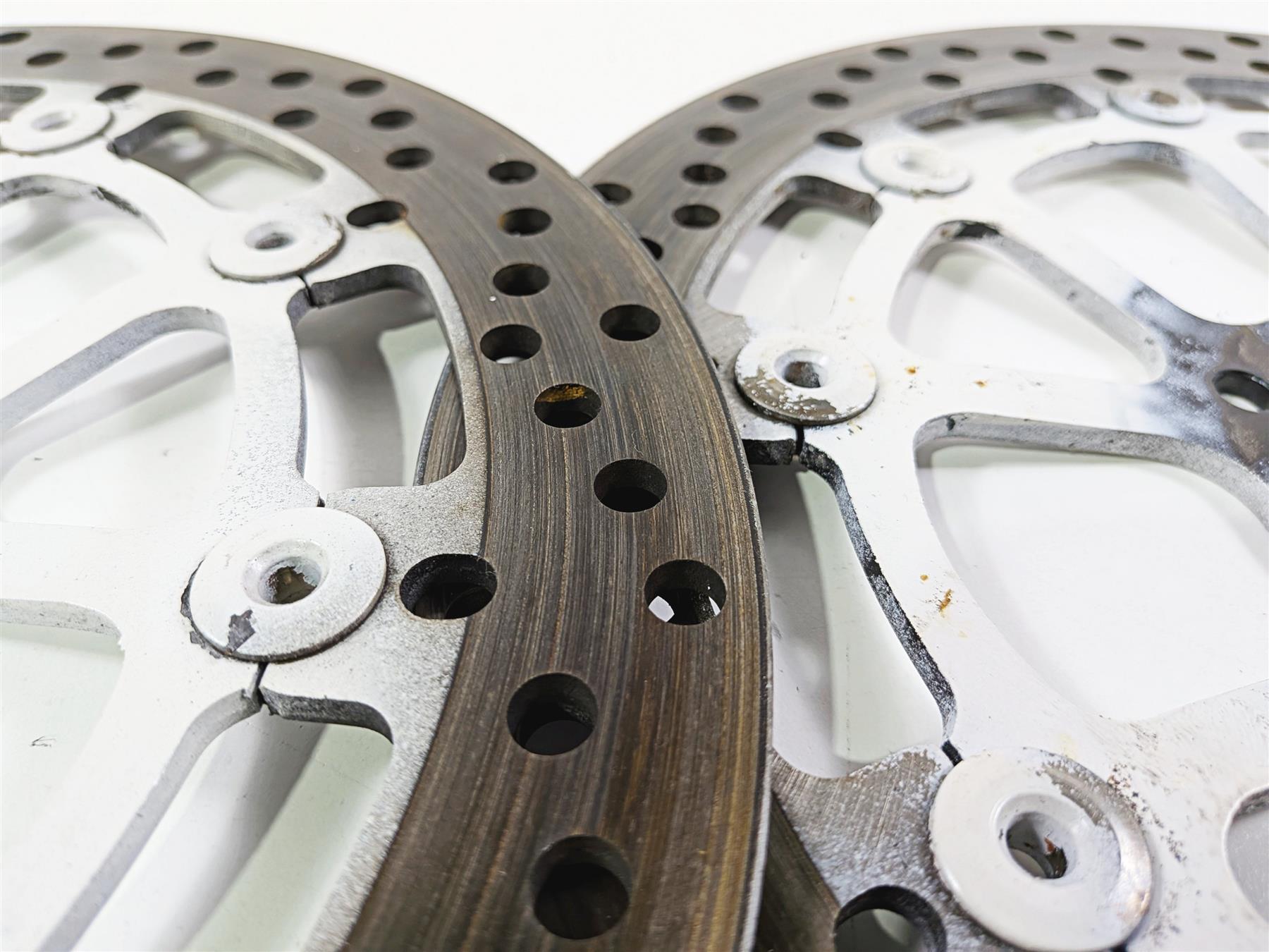 2015 Ducati Diavel Dark Brembo Front Brake Disc Rotor Set 4.4mm 49241011A-Mototech271