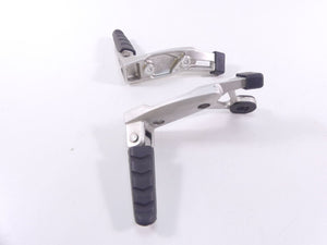 2008 BMW R1200R K27 Rear Passenger Pillion Footpeg Set 46717688780 46717693113 | Mototech271