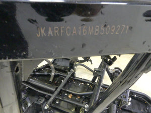 2021 Kawasaki Teryx KRX KRF 1000 Bent Main Frame Chassis With Clean Texas Title - Read