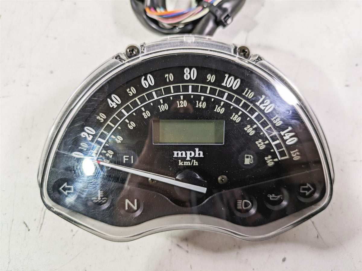 2002 Honda VTX1800 Retro Gauges Speedometer Instrument - 17k 37200-MCV-671 {{ shop.shopifyCountryName }} - Mototech271