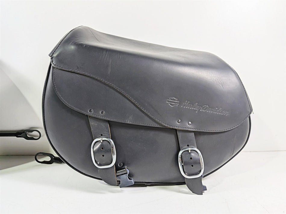 2016 Harley Softail FLSTFBS Fat Boy S Saddlebags & Holder Set 90200617 90200618-Mototech271