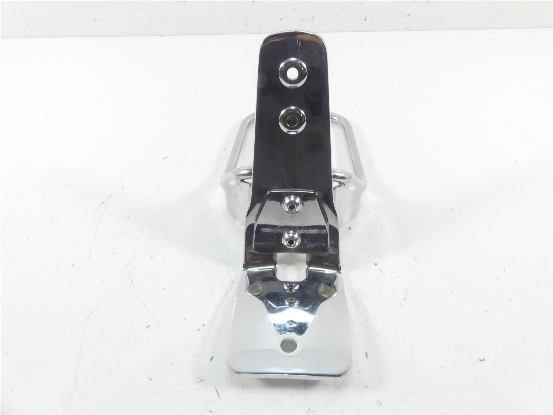 2004 Harley Softail FXSTD SE CVO Deuce Chrome Luggage Rack Sissy Bar Mount 30368 {{ shop.shopifyCountryName }} - Mototech271