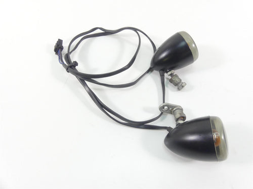 2008 Harley Softail FLSTSB Cross Bones Front Turn Signal Set -Read 68804-06 | Mototech271