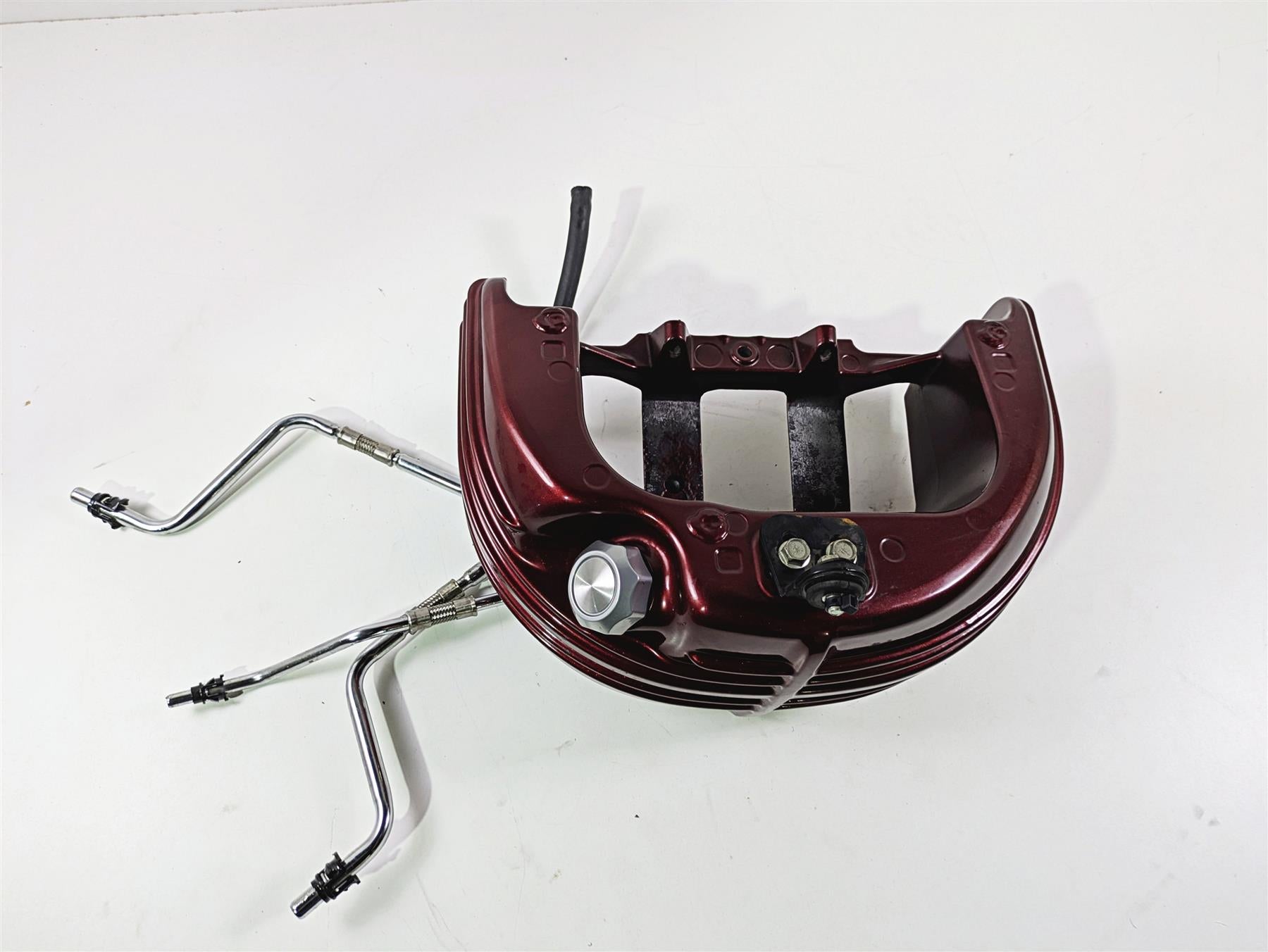 2008 Harley FXCWC Softail Rocker Oil Tank Reservoir Deep Red Pearl 62547-08 {{ shop.shopifyCountryName }} - Mototech271