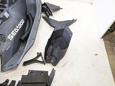 2016 Sea-Doo Spark 900 Body Plastic Black Cover Fairing Cowl Set 291003382 {{ shop.shopifyCountryName }} - Mototech271