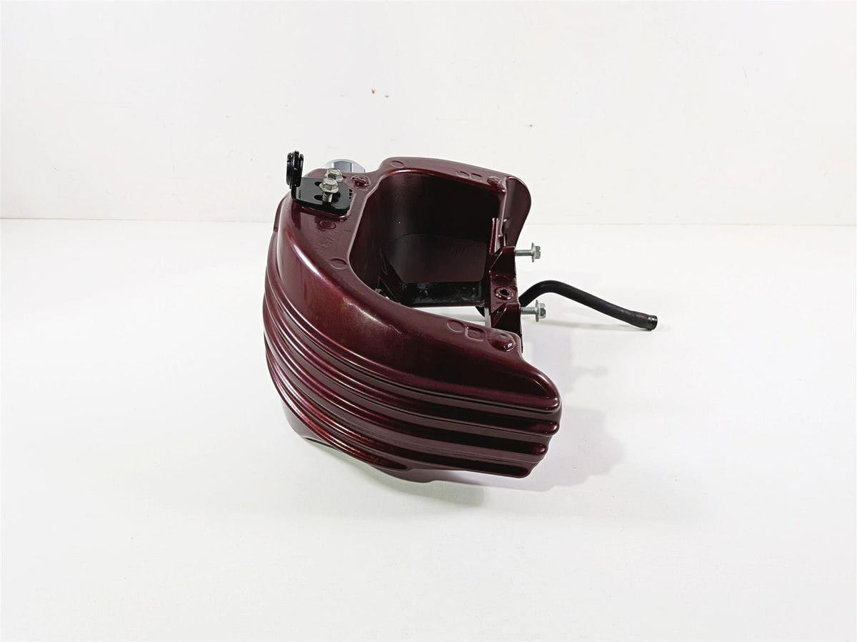 2009 Harley FXCWC Softail Rocker Oil Tank & Lines Deep Red Pearl Set 62546-08 {{ shop.shopifyCountryName }} - Mototech271