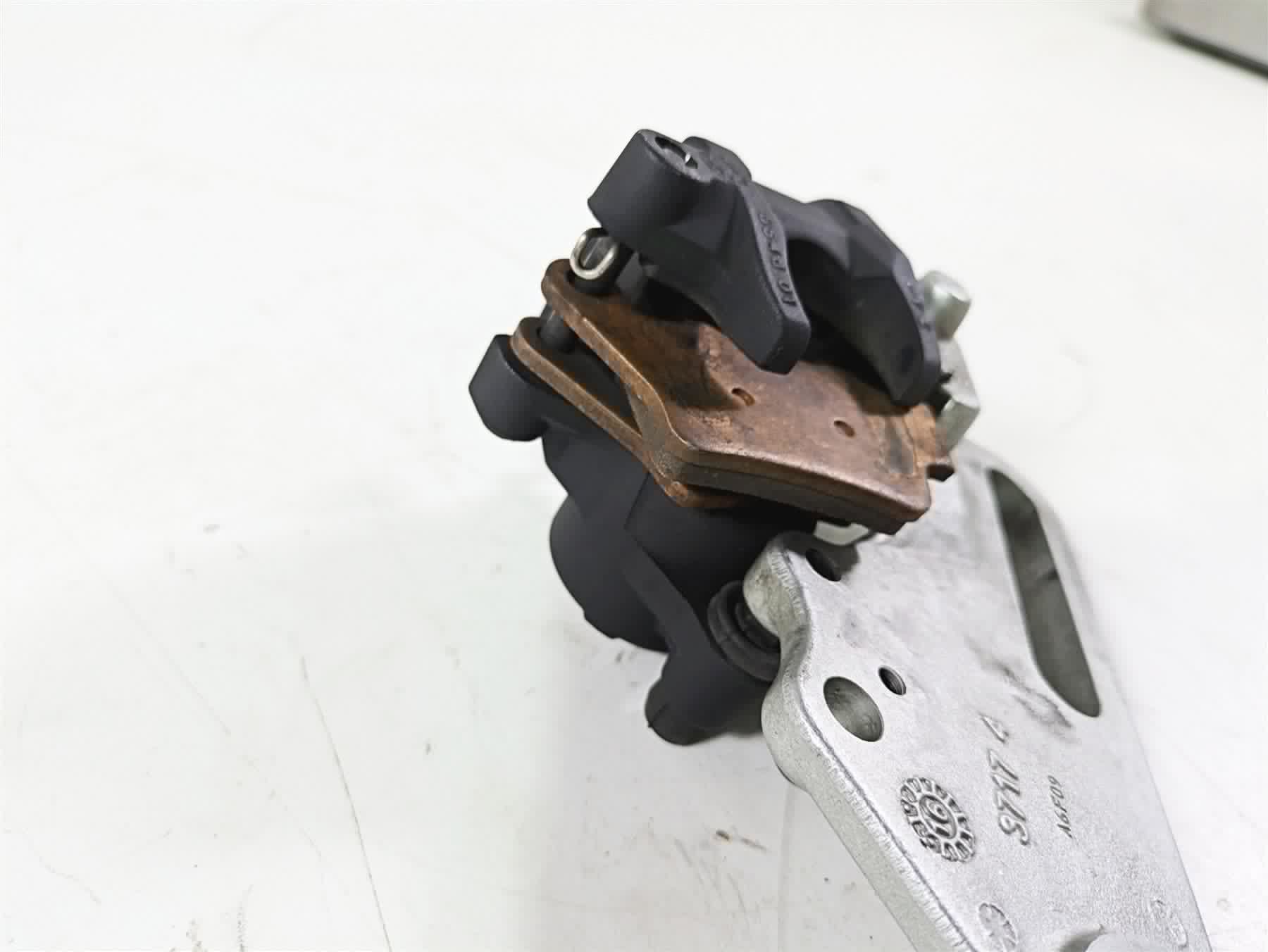 2017 BMW F800GS Adv K75 Brembo Rear Brake Caliper & Bracket 34217717627 {{ shop.shopifyCountryName }} - Mototech271
