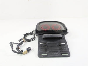 2016 Harley FXDF Dyna Fat Bob Taillight & Plate Holder Set READ 67800240