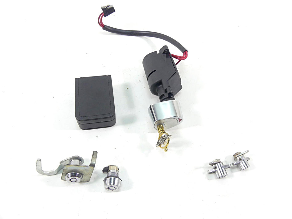 2003 Harley Touring FLHTCI E-Glide 100TH Ignition Switch Key Lock Set 71640-99 {{ shop.shopifyCountryName }} - Mototech271