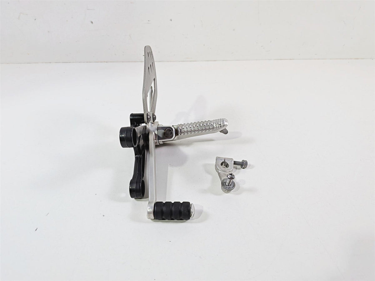 2014 BMW S1000RR K46 Left Front Foot Peg Set & Shifter Shift Lever 46717708573 {{ shop.shopifyCountryName }} - Mototech271