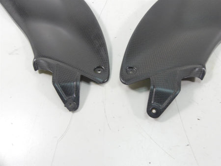 2015 Ducati Diavel Carbon Red Fiber Under Tank Knee Cover Fairing Set 48015241A {{ shop.shopifyCountryName }} - Mototech271