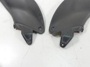 2015 Ducati Diavel Carbon Red Fiber Under Tank Knee Cover Fairing Set 48015241A | Mototech271
