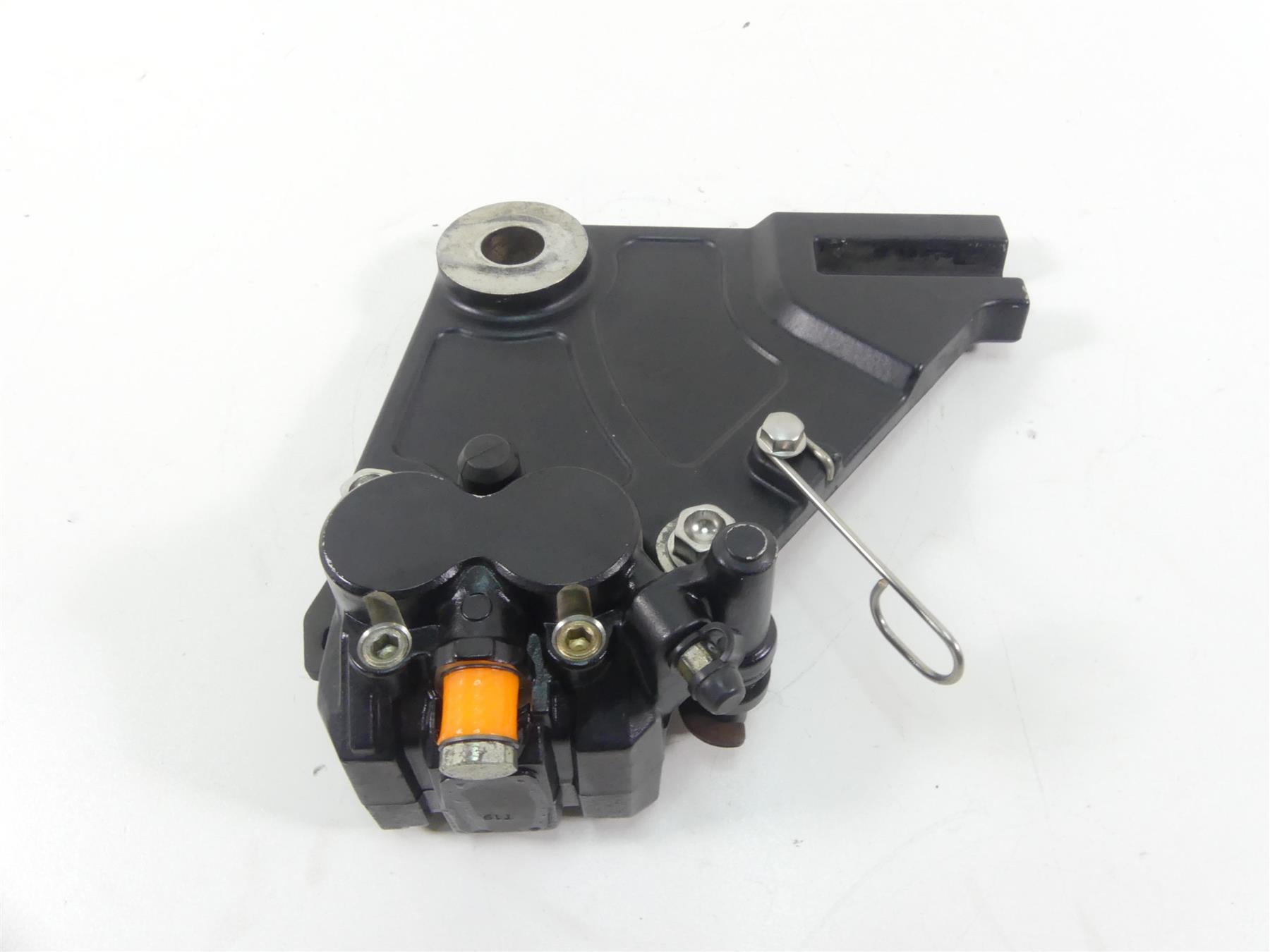 2002 Triumph Bonneville America Rear Brake Caliper & Mount Bracket T2023030 {{ shop.shopifyCountryName }} - Mototech271