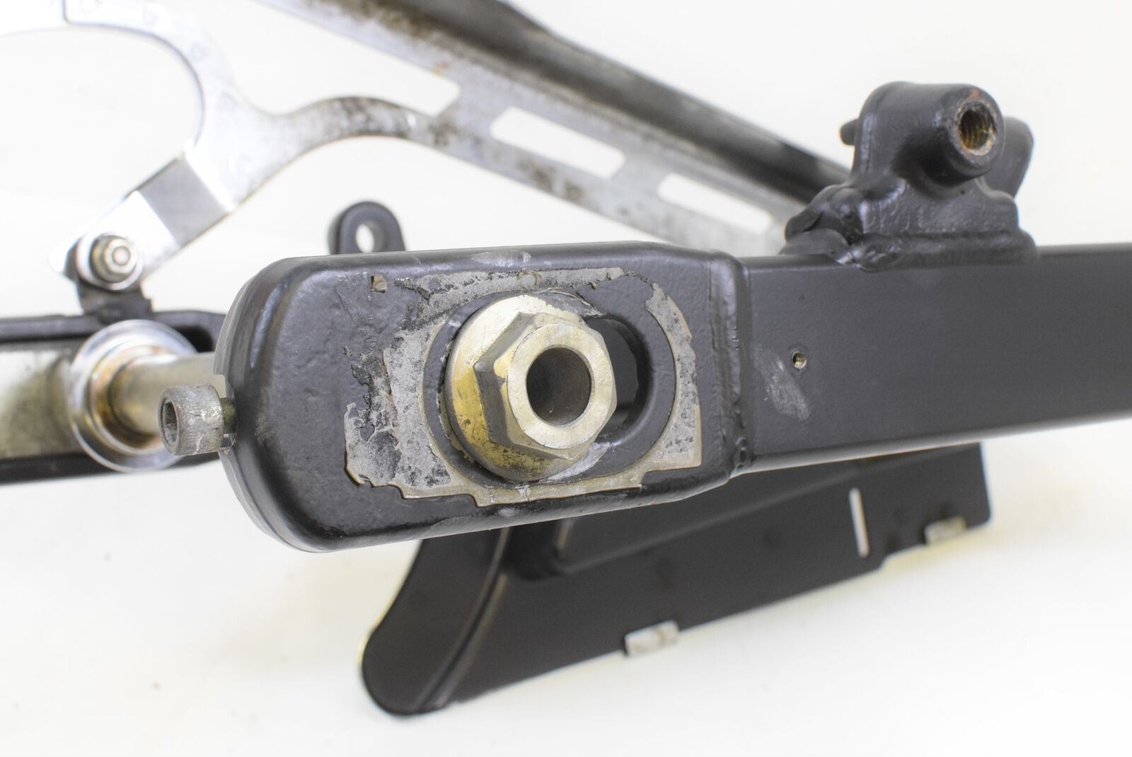 2010 Harley FXDFSE CVO Dyna Fat Bob Rear Swing Arm Swingarm Belt Guards 48656-10 {{ shop.shopifyCountryName }} - Mototech271