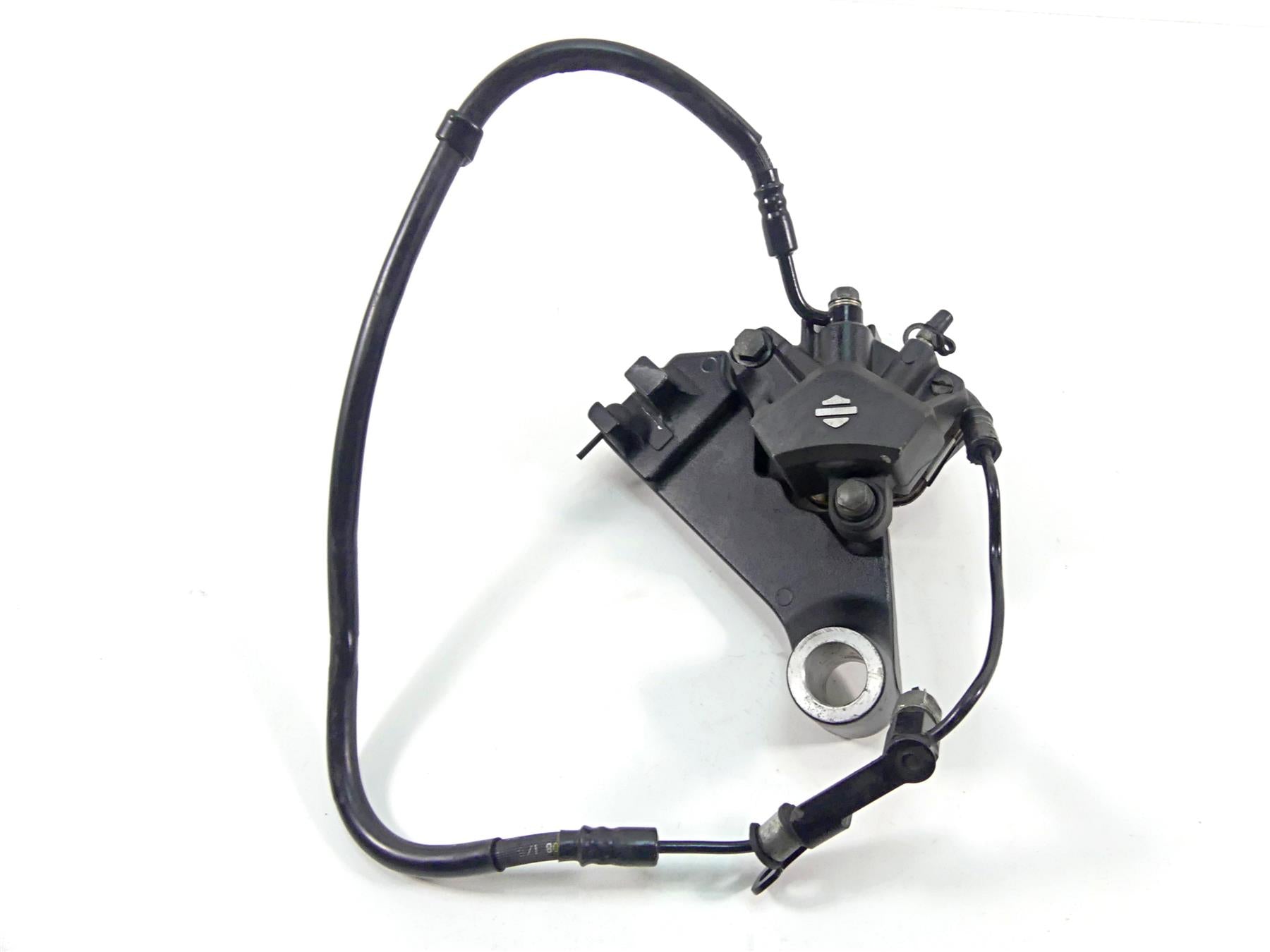 2009 Harley XR1200 Sportster Rear Brake Caliper + Bracket & Line 42948-08 {{ shop.shopifyCountryName }} - Mototech271