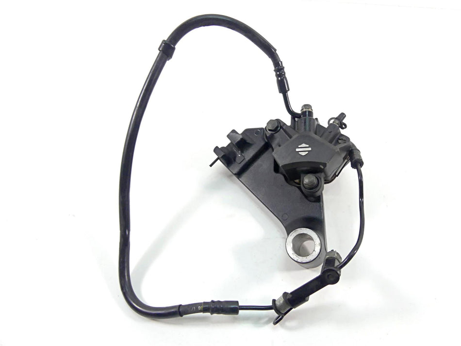 2009 Harley XR1200 Sportster Rear Brake Caliper + Bracket & Line 42948-08 {{ shop.shopifyCountryName }} - Mototech271