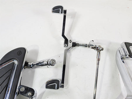 2015 Harley Touring FLTRUSE CVO Road Glide Airflow Chrome Floor Boards 50500436-Mototech271