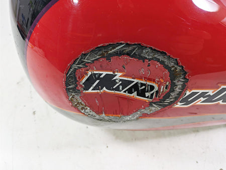 2005 Harley Softail FLSTFSE CVO Fat Boy Fuel Tank Electric Cherry -Dent 62208-05 {{ shop.shopifyCountryName }} - Mototech271