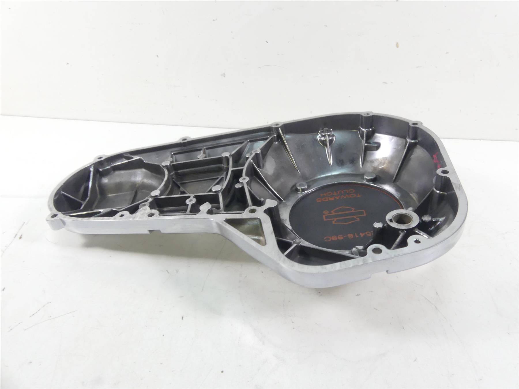 2000 Harley Dyna FXR4 CVO Super Glide Outer Primary Drive Clutch Cover 60685-99 {{ shop.shopifyCountryName }} - Mototech271
