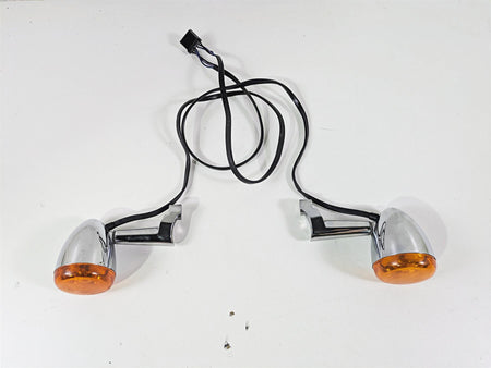 2007 Harley Sportster XL1200 C Front Turn Signal Blinker Set 68972-00 {{ shop.shopifyCountryName }} - Mototech271