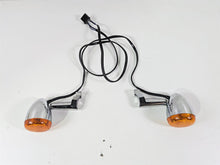 Load image into Gallery viewer, 2007 Harley Sportster XL1200 C Front Turn Signal Blinker Set 68972-00
