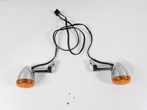2007 Harley Sportster XL1200 C Front Turn Signal Blinker Set 68972-00