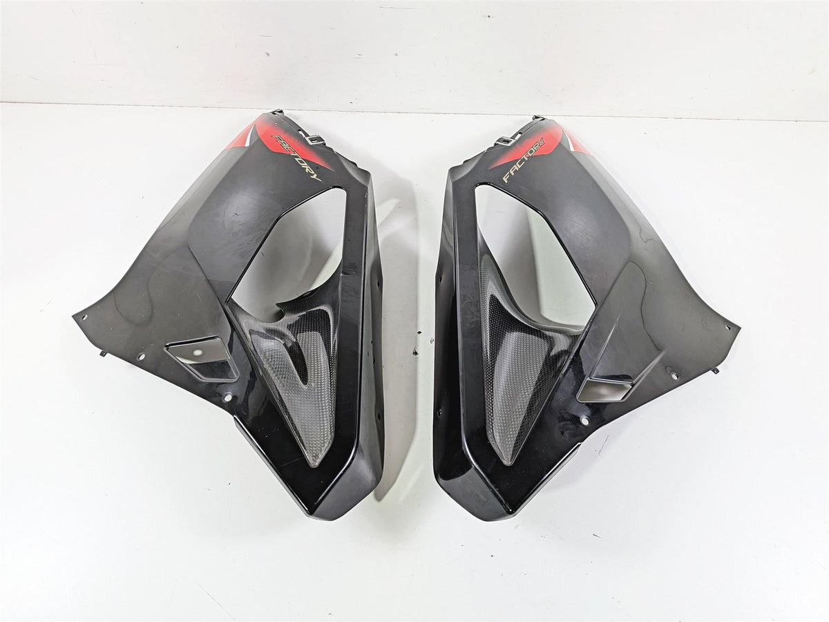 2008 Aprilia RSVR 1000 Factory Left Right Side Fairing Carbon Ram 110112 110113 {{ shop.shopifyCountryName }} - Mototech271