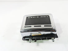 Load image into Gallery viewer, 2014 Harley FXDL Dyna Low Rider Battery Tray &amp; Chrome Cover 61300151 70379-06B
