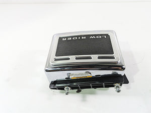 2014 Harley FXDL Dyna Low Rider Battery Tray & Chrome Cover 61300151 70379-06B