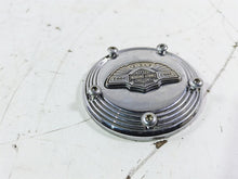 Load image into Gallery viewer, 2003 Harley Touring FLHTCUI E-Glide 100th Chrome Cam Camshaft Cover 32536-03
