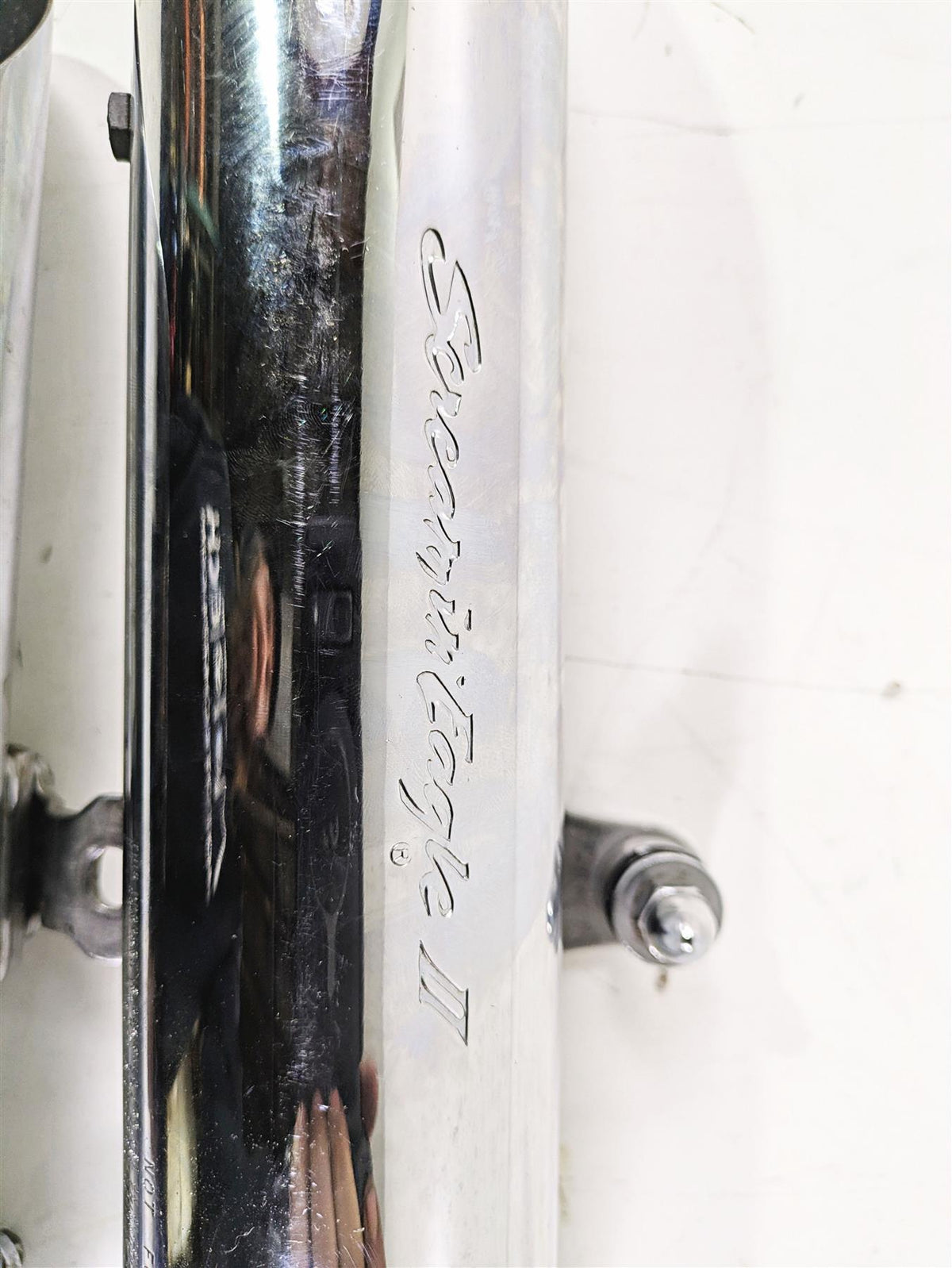 2004 Harley Softail FLSTF Fat Boy Screamin Eagle Slash Cut Exhaust Set 80445-03 {{ shop.shopifyCountryName }} - Mototech271