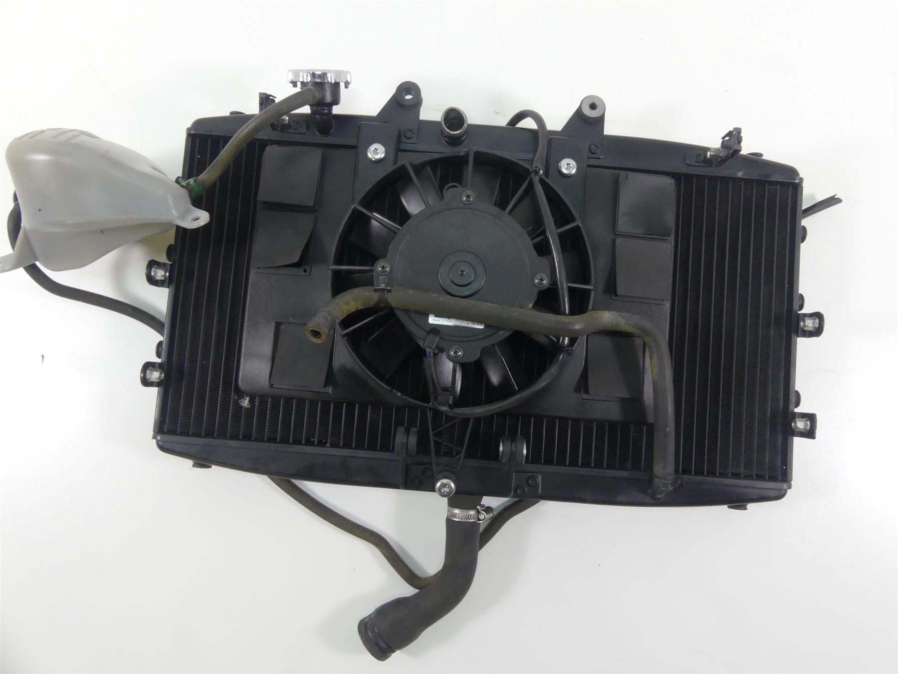 2013 Triumph Rocket 3 Touring Radiator Fan Hoses Reservoir - No Leaks T2108307