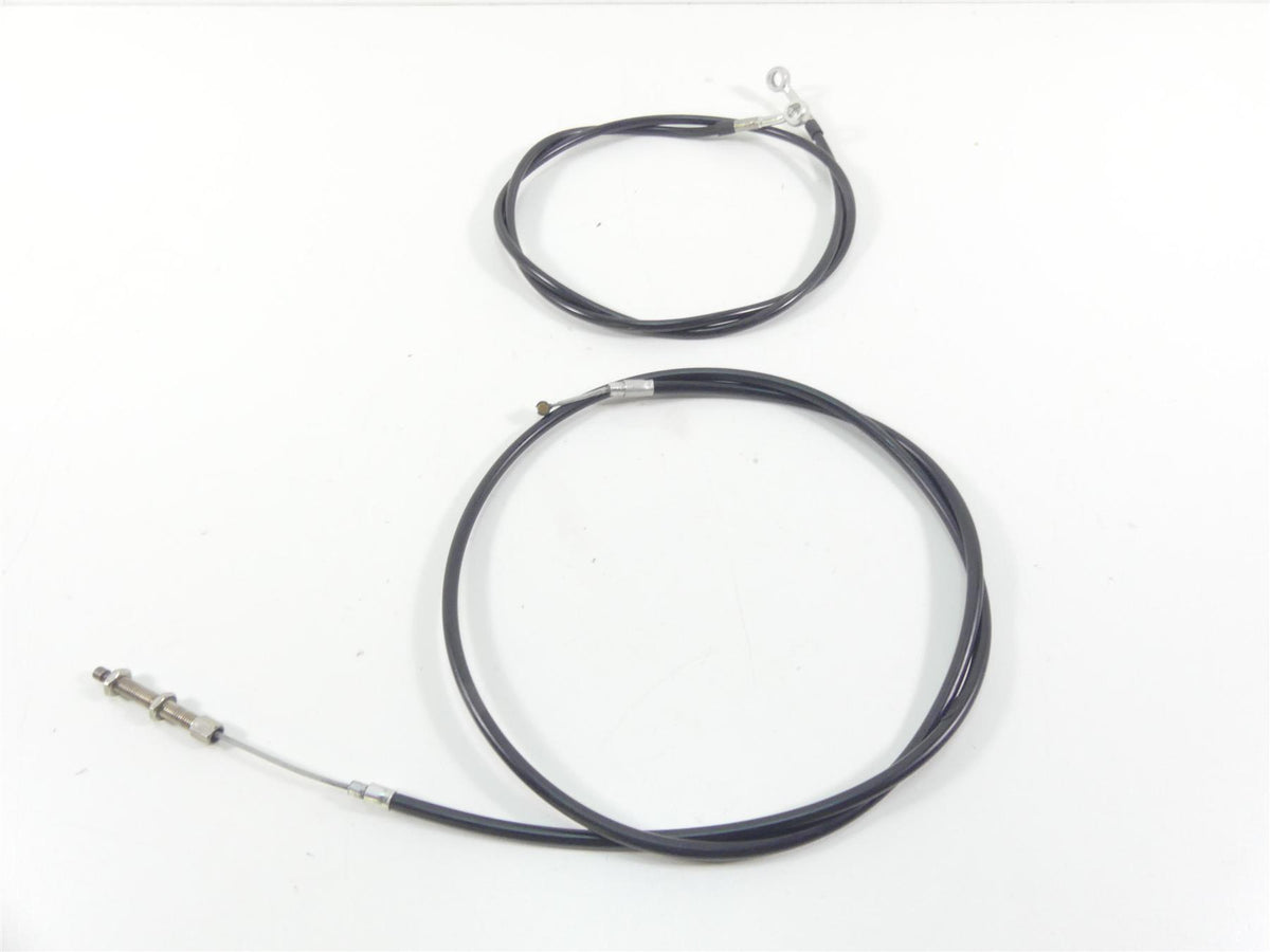 2002 Triumph Bonneville America 18" Ape hanger Bars Clutch & Brake Cable {{ shop.shopifyCountryName }} - Mototech271