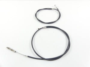 2002 Triumph Bonneville America 18" Ape hanger Bars Clutch & Brake Cable