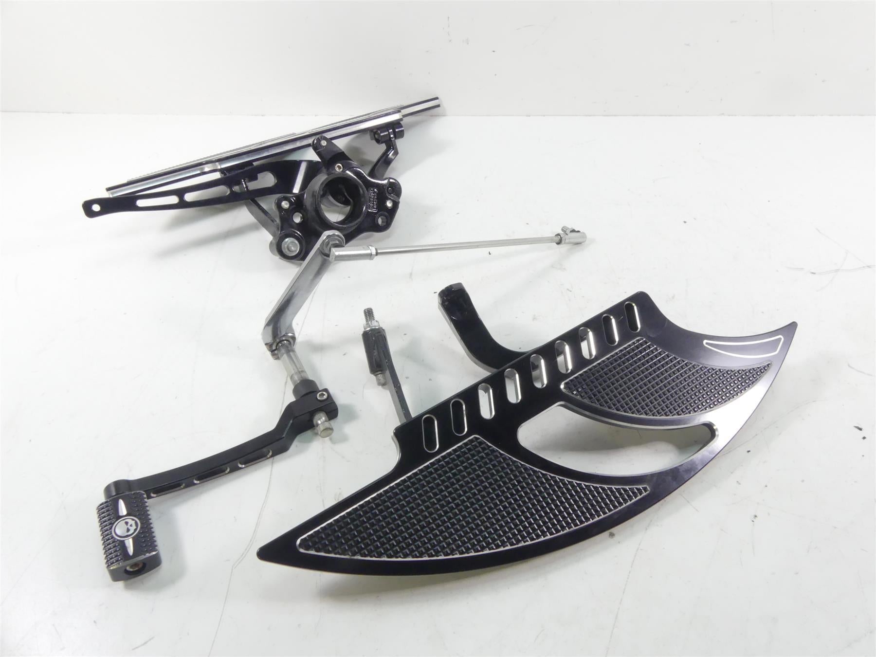 2016 Harley Touring FLTRX Road Glide Floorboard Shift Brake Pedal Lever Kit {{ shop.shopifyCountryName }} - Mototech271