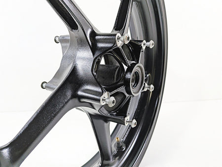 2008 Yamaha YZF R1 RN19 Straight Black Front Wheel Rim 17x3.5 5VY-25168-00 {{ shop.shopifyCountryName }} - Mototech271