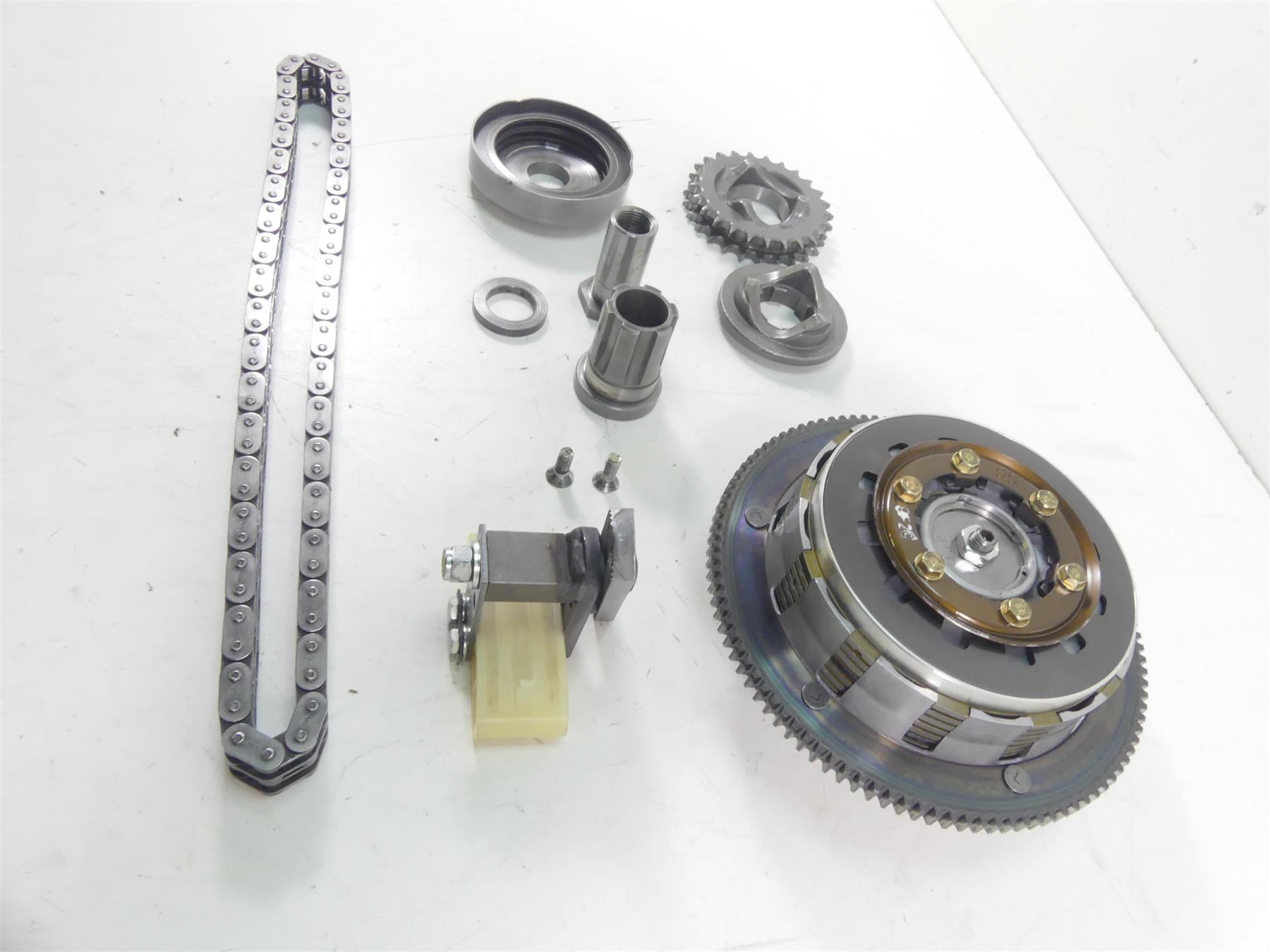2000 Harley Dyna FXR4 CVO Super Glide Primary Drive Clutch Kit 37707-98A {{ shop.shopifyCountryName }} - Mototech271