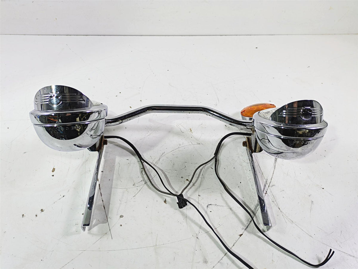 1992 Harley FLSTC Softail Heritage Front Spot Light & Blinker Set 58082-87 {{ shop.shopifyCountryName }} - Mototech271