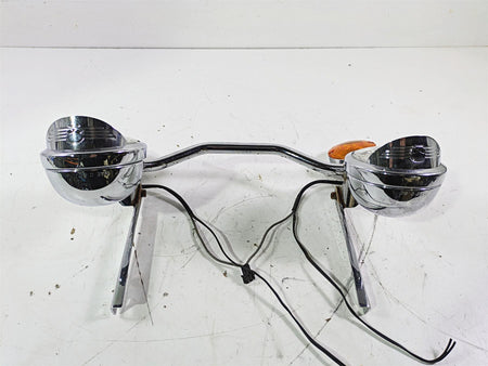 1992 Harley FLSTC Softail Heritage Front Spot Light & Blinker Set 58082-87 {{ shop.shopifyCountryName }} - Mototech271