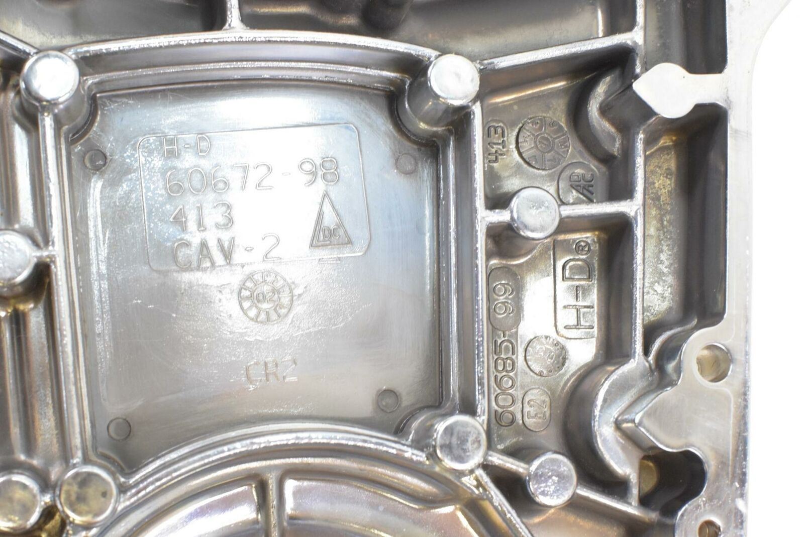 2000 Harley Touring FLHRI Road King Outer Chrome Primary Drive Cover 60685-99 {{ shop.shopifyCountryName }} - Mototech271